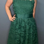 BB Dakota BB Dakota by ModCloth Green Lace Dress sz 12 Photo 0