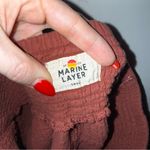 Marine layer Cali Rust Double Cloth Shorts S Photo 8