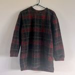 Woolrich Vintage fleece plaid oversize sweater / sweater dress Photo 0
