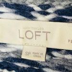 Loft Wool Gray Fair Isle Nordic Style Sweater Sz Small Photo 2
