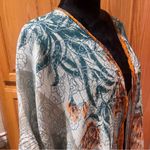 Aratta Silent Journey Anthropologie Rusted Field Floral Kimono Kaftan Cover Photo 3