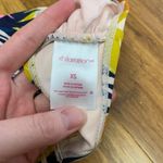 Xhilaration  Tropical Floral‎ Print Scoop Neck Bikini Top Pink Blue - Size XS Photo 2