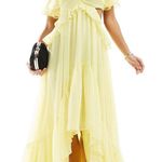 ASOS Yellow high Low Dress Photo 0