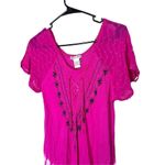 Cute Options Tye Dye Boho Summer Flared Dress Cover Up‎ Free Size Pink Size undefined Photo 1