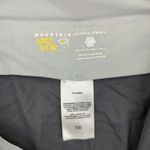 Mountain Hardwear Convertible Hiking Pants Women 12 Short Gray Nylon Zip Off Photo 6