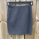 Emporio Armani Vintage  Gray Wool Mini Skirt size 40/ 4 / Small Photo 1