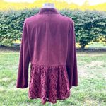 Chico's Chico’s lace and faux suede jacket Photo 11