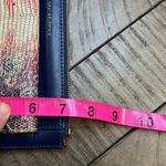 LOGO By Lori Goldstein LORI GOLDSTEIN -Snakeskin Print Envelope Clutch Purse - 100% Genuine Leather Photo 8