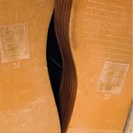 Sol Sana  Women’s 37 Venus Black Leather Platform Loafers Photo 12