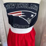 NFL ❤️💙 New England Patriots tube top dress size Small Photo 2