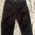 Paige  Hoxton ankle size 32 black crushed velvet jeans skinny excellent $197 Photo 5