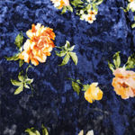 Nine Britton Top Size Medium Floral Velvet Top Strappy Tank Top Cami Sleeveless Women's Top Photo 3