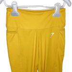 Gymshark the dreamy 2.0 leggings with side pockets in citrus yellow size XS Photo 3