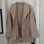 Oversize Fashion Coat Tan Size M Photo 2