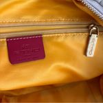 Etro Milano rare Quilted Beige Handbag Leather Trim 1B896 Photo 10