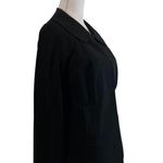 Lafayette 148  Medium Black Baby Doll Collar Black Jacket Photo 3