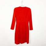 Diane Von Furstenberg Diane von Furstenburg Orange Tailored Wrap Dress Photo 88