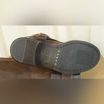 UGG  Women’s Dree Brown Suede Harness Riding Boots Size US 7.5 Photo 4