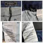 Brockenbow Emma Artemis Bicolor Skinny Jeans 24 Two Tone Denim Mid Rise New Photo 4