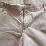 Lee Rider Pale Pink Midrise Bermuda Shorts Stretch Denim Women Summer Vacay BBQ Photo 1