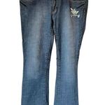 Pepe Jeans Rare London Embroidered Floral Heart and Snake Jeans Photo 0