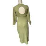 Free People NWOT  Gabby Seamless Midi Dress in Dried Aloe XS/S Photo 7