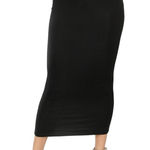 NWT MakeMeChic Black Below Knee Pencil Skirt Photo 0