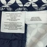 Anne Klein  Geometric Print Ankle Pants‎ Blue White Pattern Women Size Large Photo 9