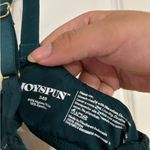 Elegant Lace Underwire Bra in Dark Green Size undefined Photo 1