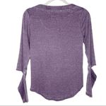 Chaser NWT  Purple Vintage Rib Vented Sleeve Shirttail Long Sleeve Shirt Medium Photo 5