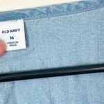 Old Navy  Light Blue Long Sleeve Lightweight Denim Shirt Dress - Size: Medium Photo 1