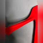 Farm Rio Red Twisted Cup Midi Dress size Small Photo 7