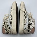 Madewell  Sidewalk High Top Sneaker Spotted Calf Hair Sz 7.5 Style #AH741 Photo 5