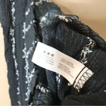 Three Dots  Floral Printed Wide Leg Pull On Pants Black‎ Small Photo 6