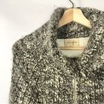 Wilfred Aritzia Free Gray & Black Wool Blend Full Zip Sweater XS Photo 2