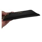 Kate Spade Darcy Card L-Zip Wallet Black Gold New Minimalist Photo 1