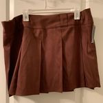 Wild Fable Women's Brown Mini Skirt Pleated Size Small Photo 0