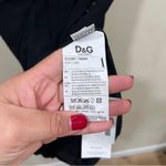 Dolce & Gabbana  Black Ruched Strapless Bodycon Mini Wiggle Dress size 42 Photo 3