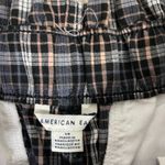American Eagle Plaid Paperbag Shorts Photo 6