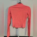 Lululemon  athletica Neon Orange Long Sleeve Top Photo 3
