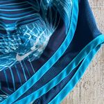 Nike Women’s Dri-Fit Tempo Running Shorts Navy Ocean Blue Pattern Size Small EUC Photo 2