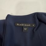 Black Halo Nave Blue Ponte Knit Harbor Sheath Dress Size 4 Photo 8