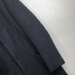 Kuro Japan Wool Coat Size 2 Black Large Pockets Unisex Button Up Japanese Cupro Photo 5