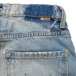 NWT Mother Superior Undercover Knee Fray Short in The Other Side Denim Shorts 27 Blue Photo 8