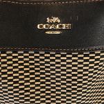 Coach Legacy Black Phoebe Jacquard Leather Shoulder Bag with Crossbody Strap Photo 4