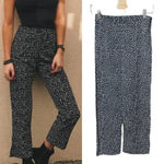 Flynn Skye Flynn‎ Skye Black Polka Dot Wide Leg Trouser Pants Size Small Photo 1