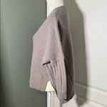 ALLSAINTS  Riley Jumper Textured Knit Sweater Taupe Gray Size Small Photo 4