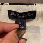 J.Crew  Black and White Floral Pencil Skirt Photo 5