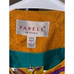 Adrianna Papell Women's Papell Petites Green Silk Suit Size 8 Photo 1