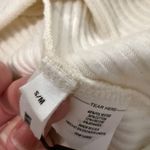 Joah Brown  Cream Ribbed Knit Wrap Top and Shorts Set Photo 3